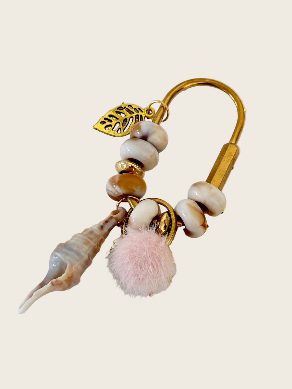 Keychain Happy Pink