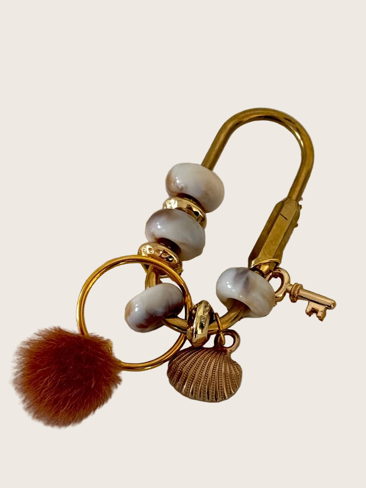 Keychain Mocca Gold