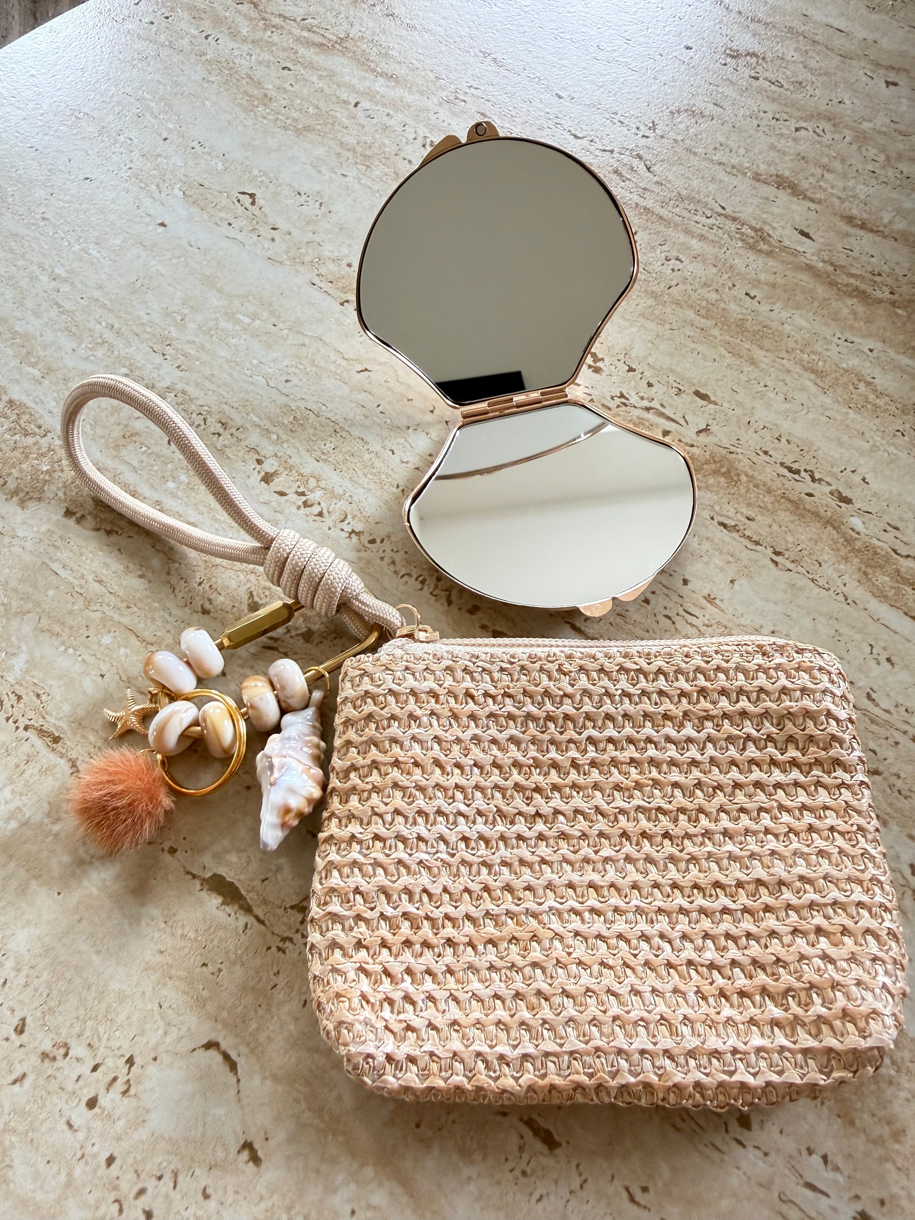 CreaRia Gift Set – Spiegeltje, Tasje & Keychain