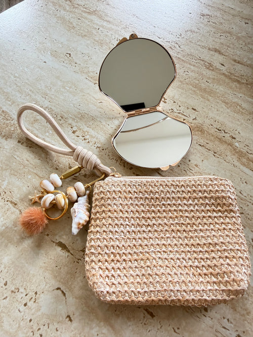 CreaRia Gift Set – Spiegeltje, Tasje & Keychain