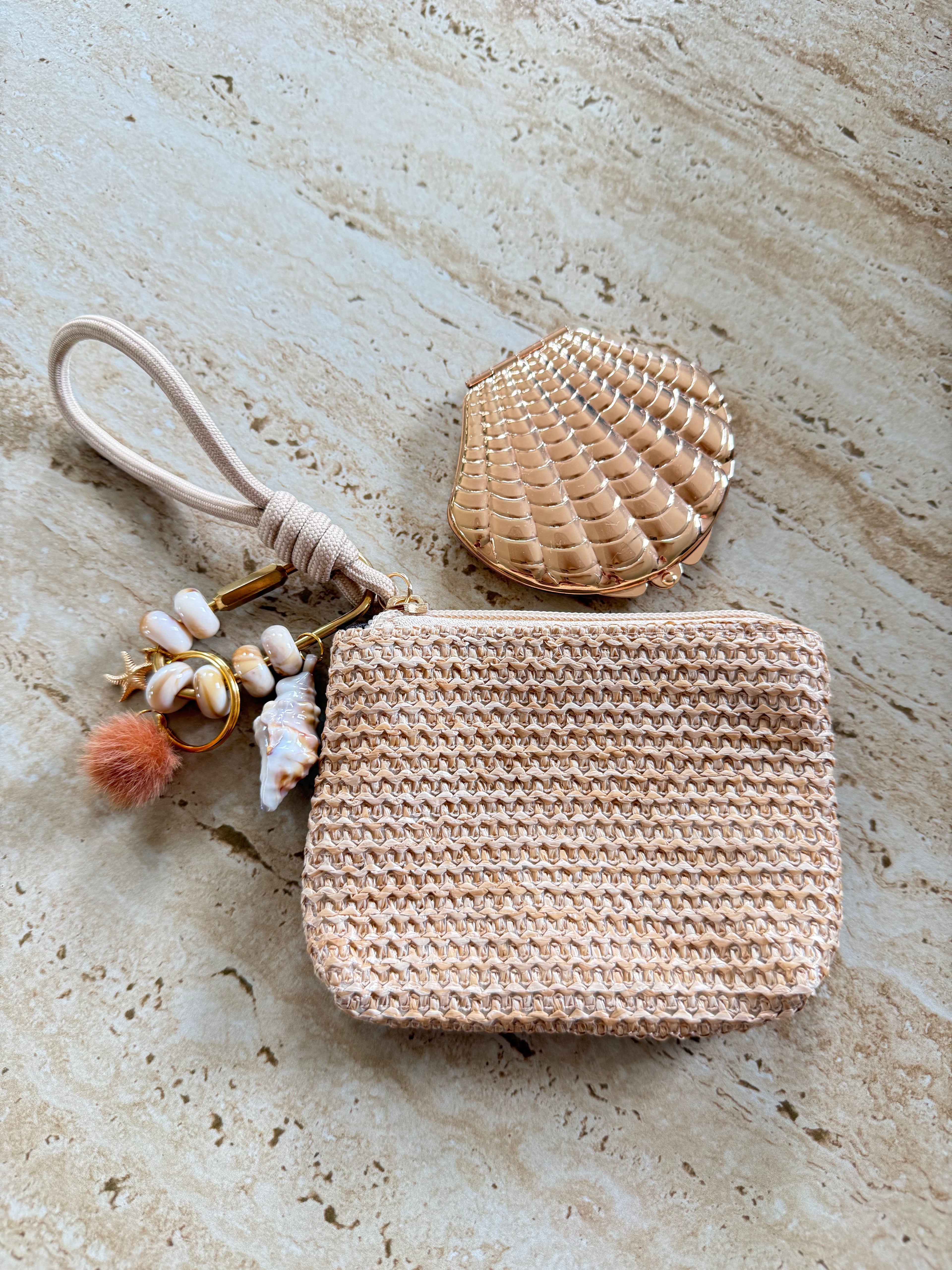 CreaRia Gift Set – Spiegeltje, Tasje & Keychain