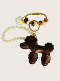 Keychain Doodle Dark Brown