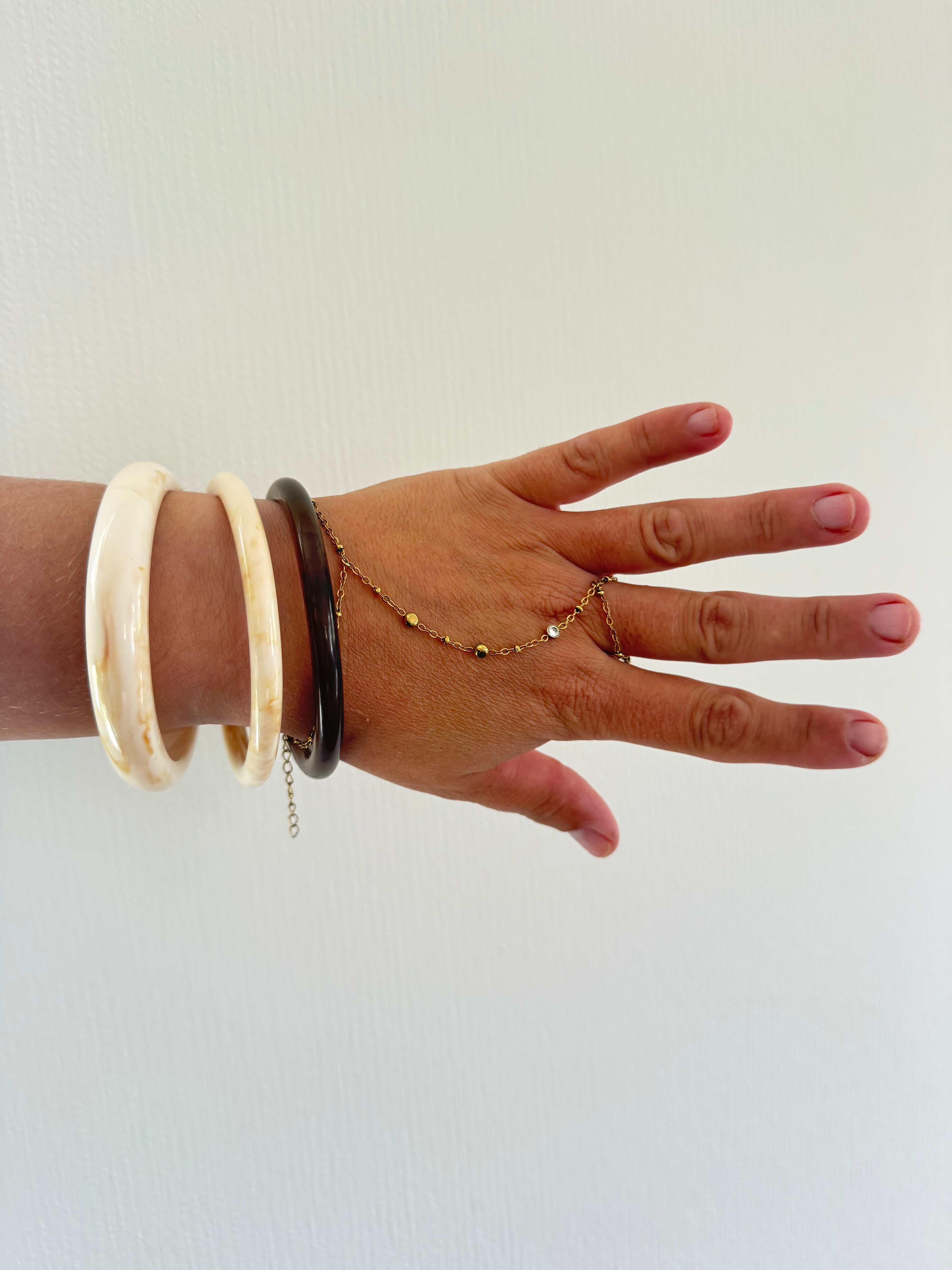 Bloom & Shine Bracelet Set beige