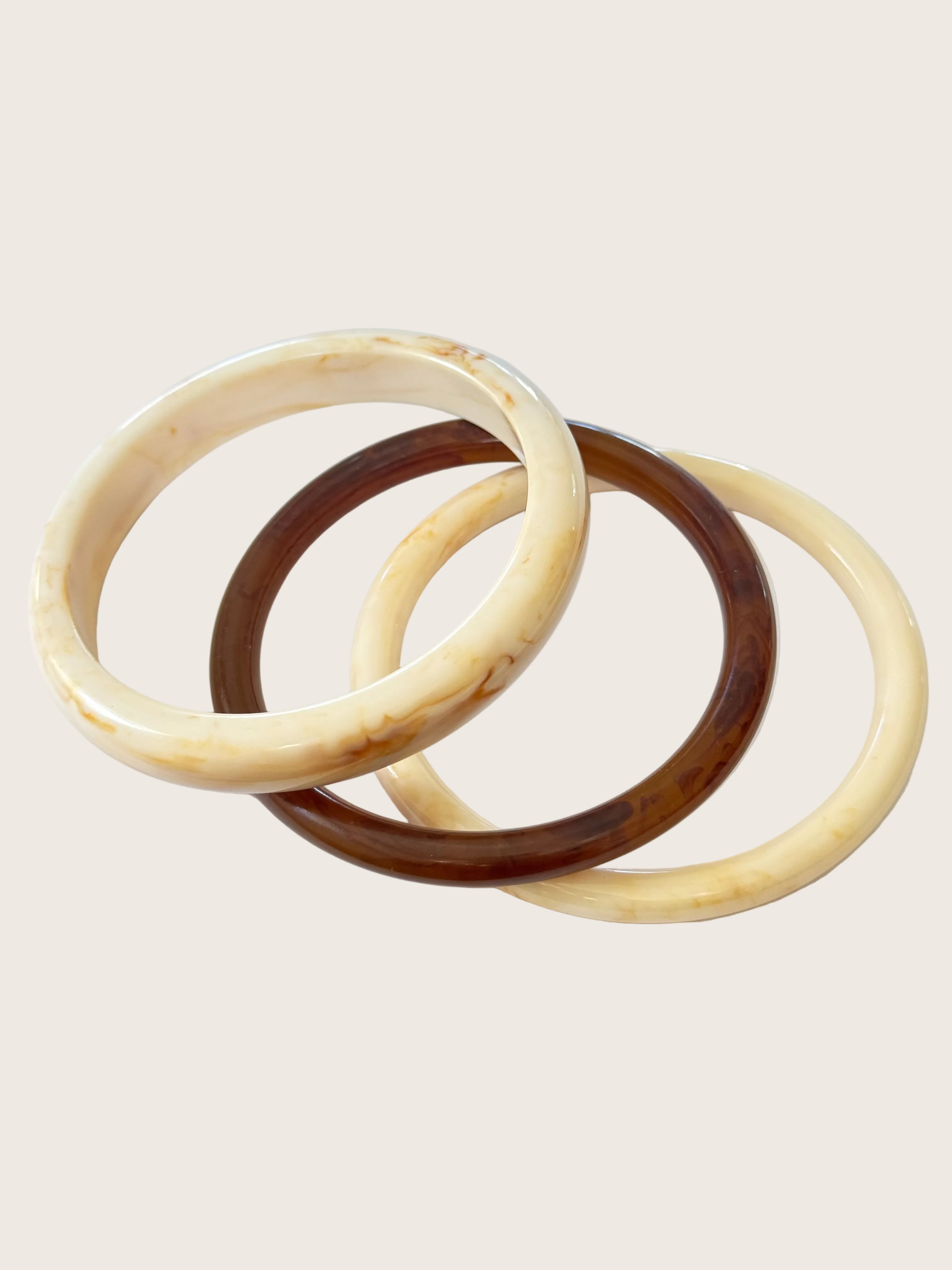 Bloom & Shine Bracelet Set beige